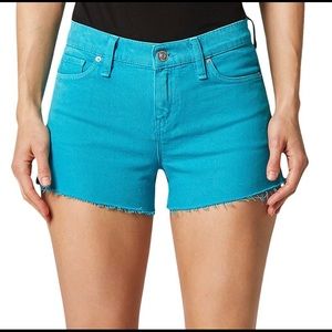 Hudson
Gemma Mid-Rise Cut-Off Denim Shorts
